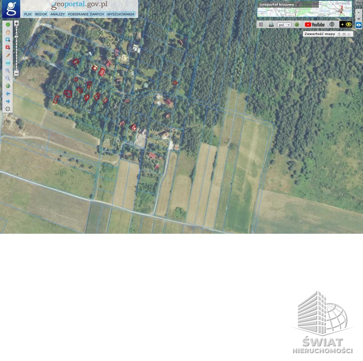 działka na sprzedaż - Bizoręda,  - ID 404657 | swiatnieruchomosci.pl