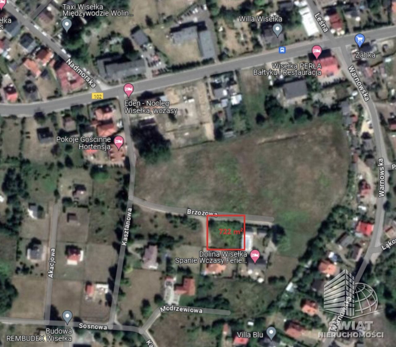 działka na sprzedaż - Wisełka,  - ID 422745 | swiatnieruchomosci.pl