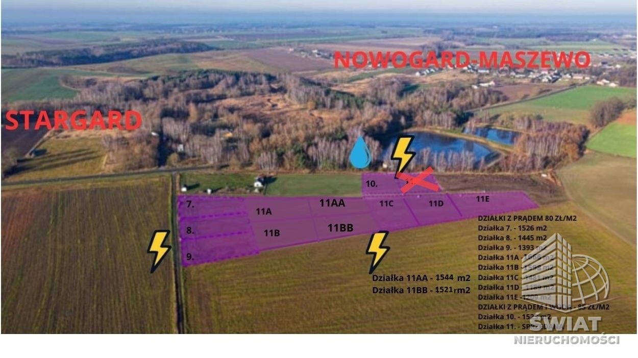 działka na sprzedaż - Grabowo,  - ID 436446 | swiatnieruchomosci.pl