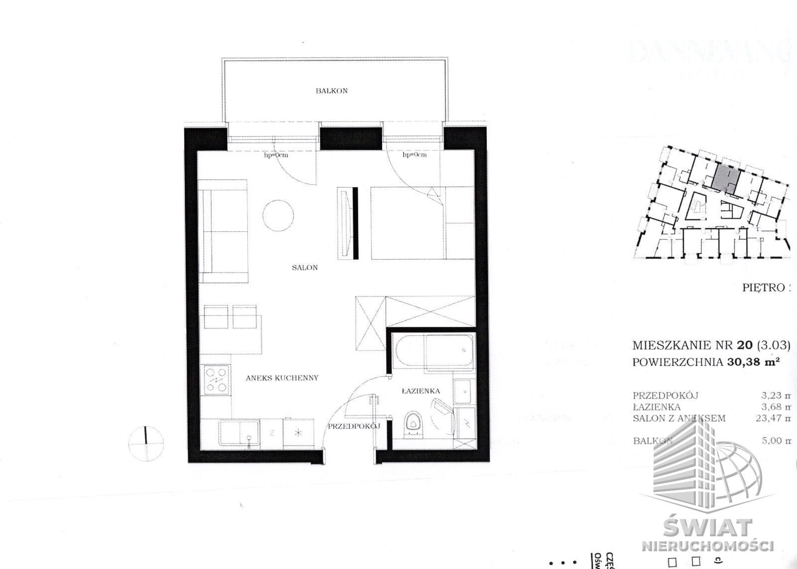mieszkanie na sprzedaż - Szczecin, Centrum - ID 442972 | swiatnieruchomosci.pl