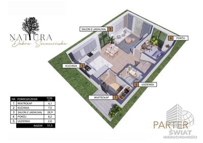 Dom na sprzedaż, Dobra (szczecińska) Dobra, 5 pokoi, 92 m² — MOJ22103, zdjęcie 4