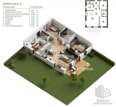 Dom na sprzedaż, Goleniów Pucice, 4 pokoje, 103 m² — HES28956, zdjęcie 4
