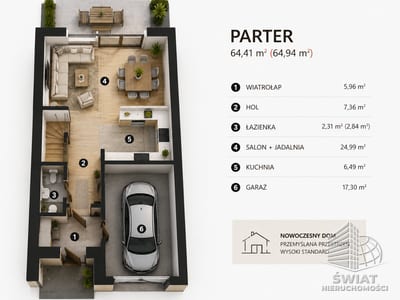 Dom na sprzedaż, Kołbaskowo Siadło Dolne, 5 pokoi, 135 m² — ROY04664, zdjęcie 2