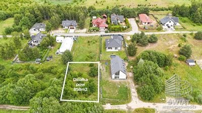 Działka na sprzedaż, Dobra (szczecińska) Dołuje, 858 m² — BON48257, zdjęcie 1
