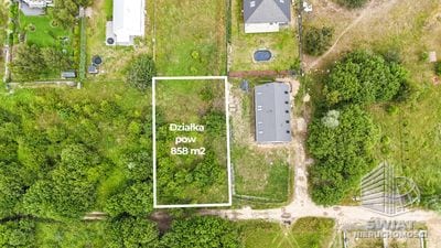 Działka na sprzedaż, Dobra (szczecińska) Dołuje, 858 m² — BON48257, zdjęcie 3