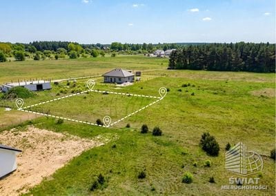 Działka na sprzedaż, Goleniów Białuń, 1506 m² — UBR23307, zdjęcie 2