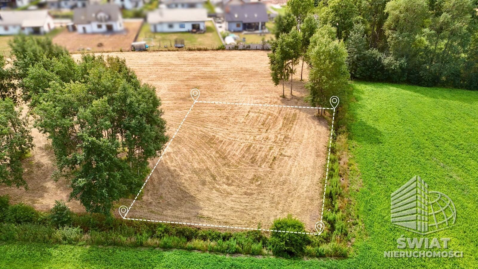 Działka na sprzedaż, Goleniów Marszewo, 1155 m² — UBR23323, zdjęcie 1