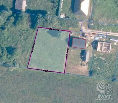 Działka na sprzedaż, Goleniów Rurzyca, 1454 m² — MAP23176, zdjęcie 2