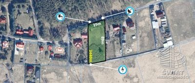Działka na sprzedaż, Gryfino Nowe Czarnowo, 3440 m² — 39/13324/OGS, zdjęcie 1