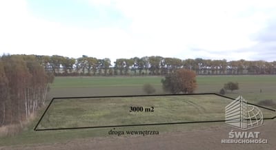 Działka na sprzedaż, Kamień Pomorski Chrząstowo, 3000 m² — DZI20121, zdjęcie 2