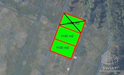 Działka na sprzedaż, Kobylanka Niedźwiedź, 1100 m² — MOJ22180, zdjęcie 1