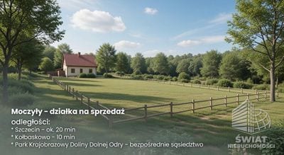 Działka na sprzedaż, Kołbaskowo Moczyły, 3159 m² — ROY04474, zdjęcie 1