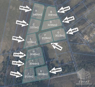 Działka na sprzedaż, Nowe Warpno Brzózki, 3023 m² — MAP22712, zdjęcie 3