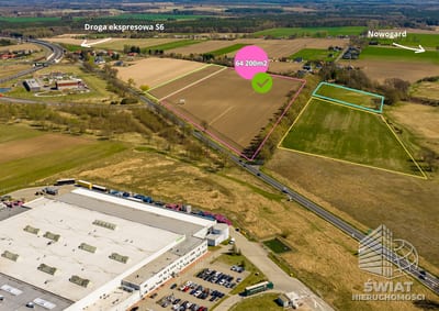 Działka na sprzedaż, Nowogard Wojcieszyn, 64200 m² — BON49480, zdjęcie 3