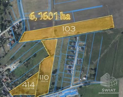 Działka na sprzedaż, Pyrzyce, 61601 m² — SWN32769, zdjęcie 1