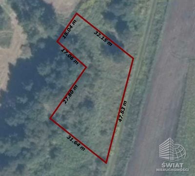 Działka na sprzedaż, Rzepin Lubiechnia Wielka, 1286 m² — MAP23115, zdjęcie 4