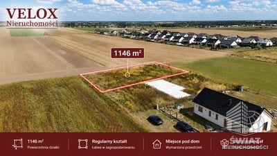 Działka na sprzedaż, Stargard Grzędzice, 1146 m² — VLX20326, zdjęcie 2