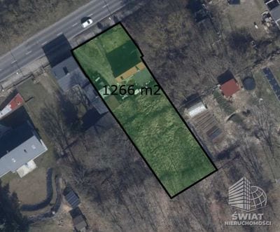 Działka na sprzedaż, Szczecin Klucz, 1266 m² — MAP22691, zdjęcie 1