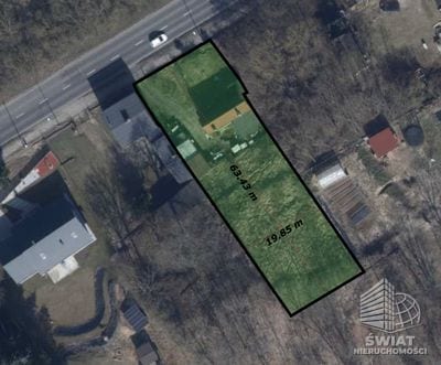 Działka na sprzedaż, Szczecin Klucz, 1266 m² — MAP22691, zdjęcie 2