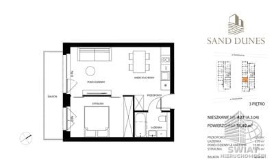 Mieszkanie na sprzedaż, Dziwnów, 2 pokoje, 37 m² — FKT24868, zdjęcie 2