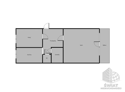 Mieszkanie na sprzedaż, Gryfino, 2 pokoje, 49 m² — BON49809, zdjęcie 3