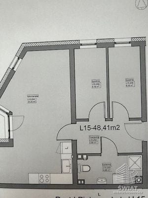 Mieszkanie na sprzedaż, Police, 3 pokoje, 48 m² — FKT24826, zdjęcie 2