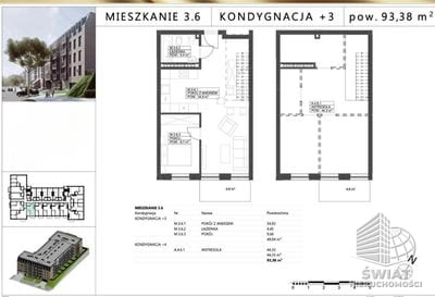 Mieszkanie na sprzedaż, Stargard, 2 pokoje, 93 m² — SWN32425, zdjęcie 1