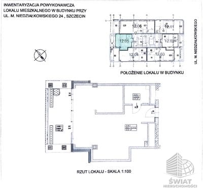 Mieszkanie na sprzedaż, Szczecin Centrum, 2 pokoje, 47 m² — FNI23326, zdjęcie 4