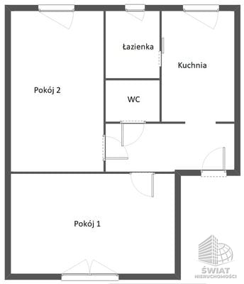 Mieszkanie na sprzedaż, Szczecin Niebuszewo, 2 pokoje, 45 m² — IDN33791, zdjęcie 6