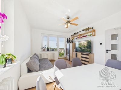 Mieszkanie na sprzedaż, Szczecin os. Słoneczne, 3 pokoje, 59 m² — WNF00352, zdjęcie 2