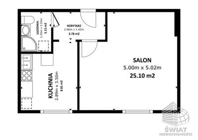 Mieszkanie na sprzedaż, Szczecin Śródmieście, 1 pokój, 39 m² — BON49881, zdjęcie 3