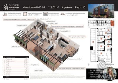Mieszkanie na sprzedaż, Szczecin Śródmieście-Centrum, 4 pokoje, 133 m² — SWN32621, zdjęcie 4