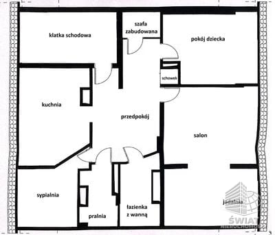 Mieszkanie na sprzedaż, Szczecin Śródmieście, 4 pokoje, 81 m² — CIT25631, zdjęcie 3