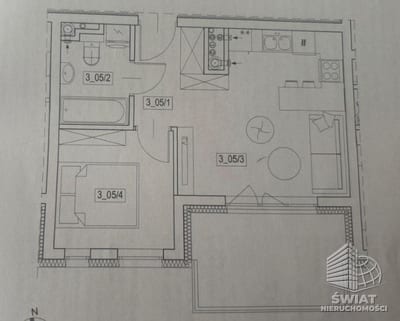 Mieszkanie na sprzedaż, Szczecin Żelechowa, 2 pokoje, 33 m² — BON49745, zdjęcie 6