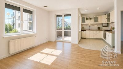 Mieszkanie na wynajem, Szczecin Gumieńce, 2 pokoje, 56 m² — KNS20404, zdjęcie 1