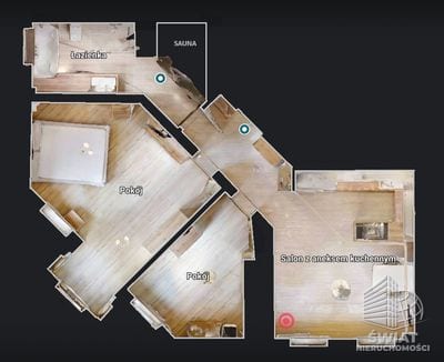 Mieszkanie na wynajem, Szczecin Śródmieście, 3 pokoje, 75 m² — CIT25688, zdjęcie 2